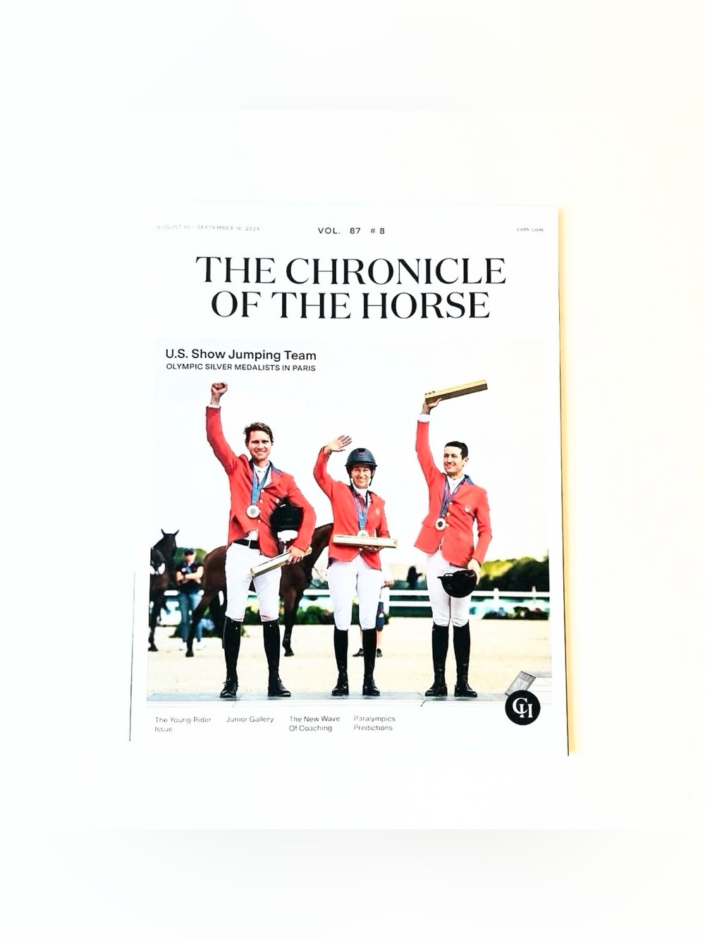 ⭐️5 For 25⭐️ The Chronicle Of The Horse Magazine - August 19 - September 26 2024